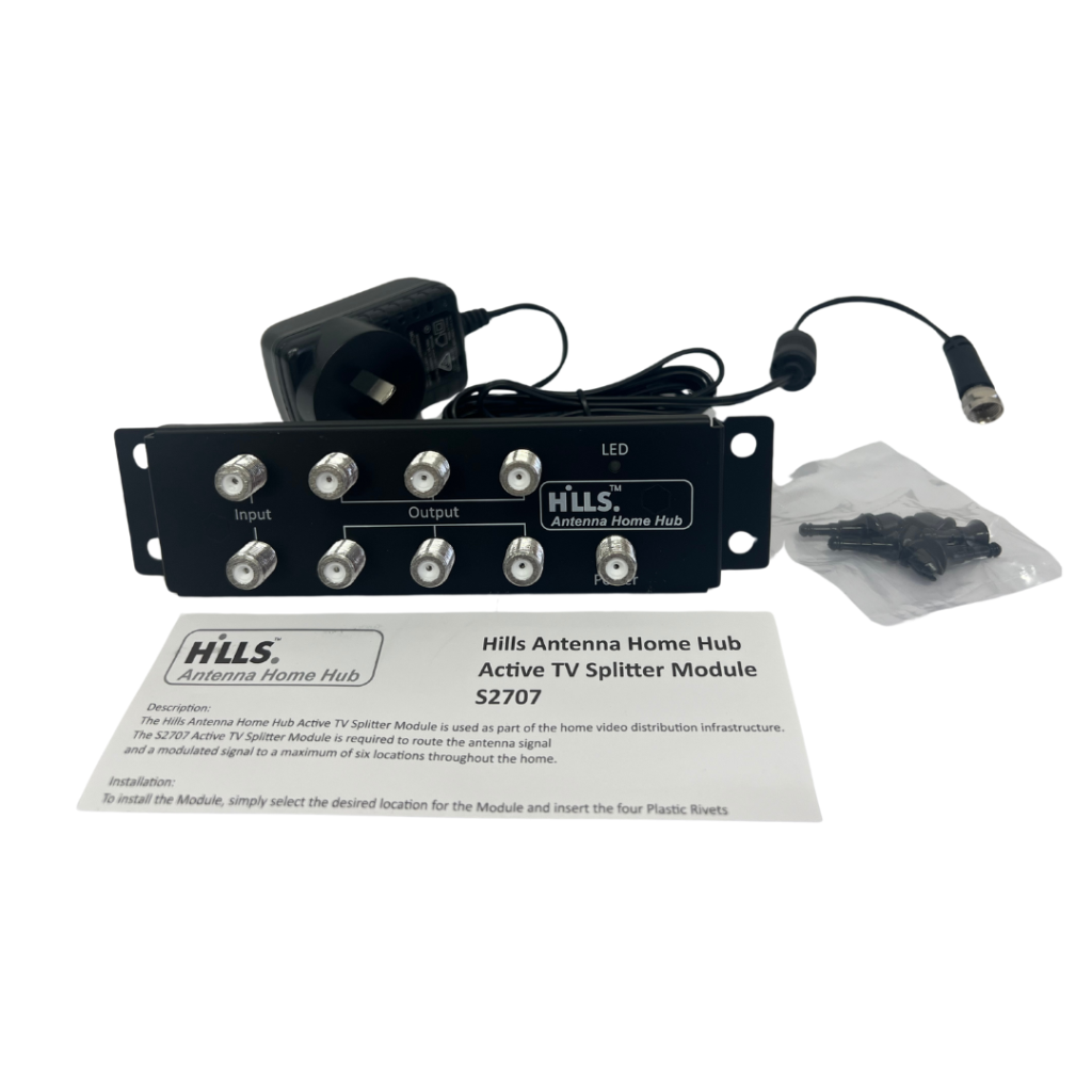 Hills Home Hub HAS-206 Active Splitter Module S2707 - Hills Home Hub